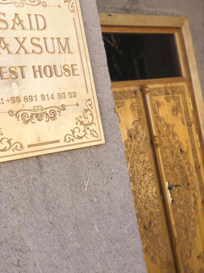 Said-Maxsum 호텔 히바 외부 사진